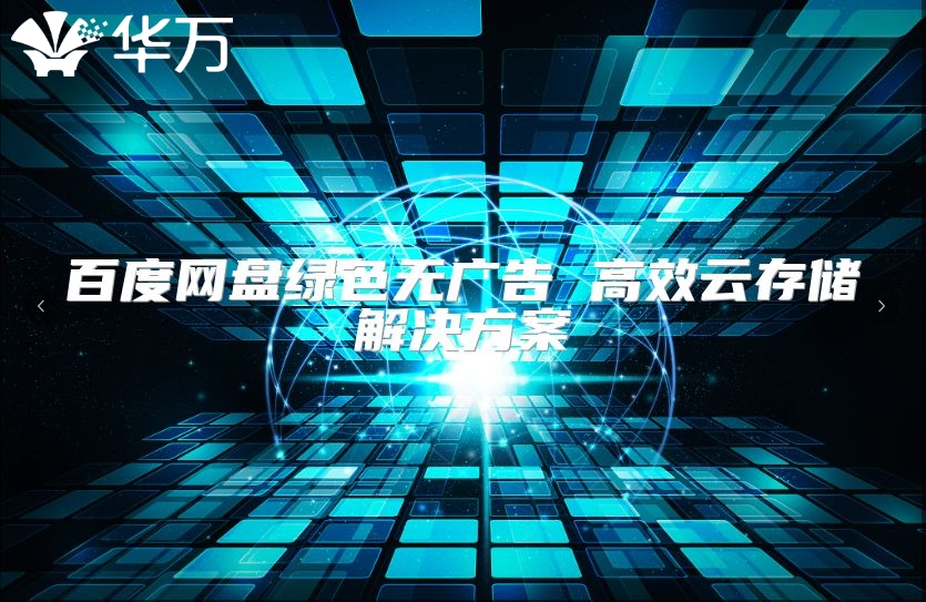 百度網(wǎng)盤綠色無(wú)廣告 高效云存儲(chǔ)解決方案