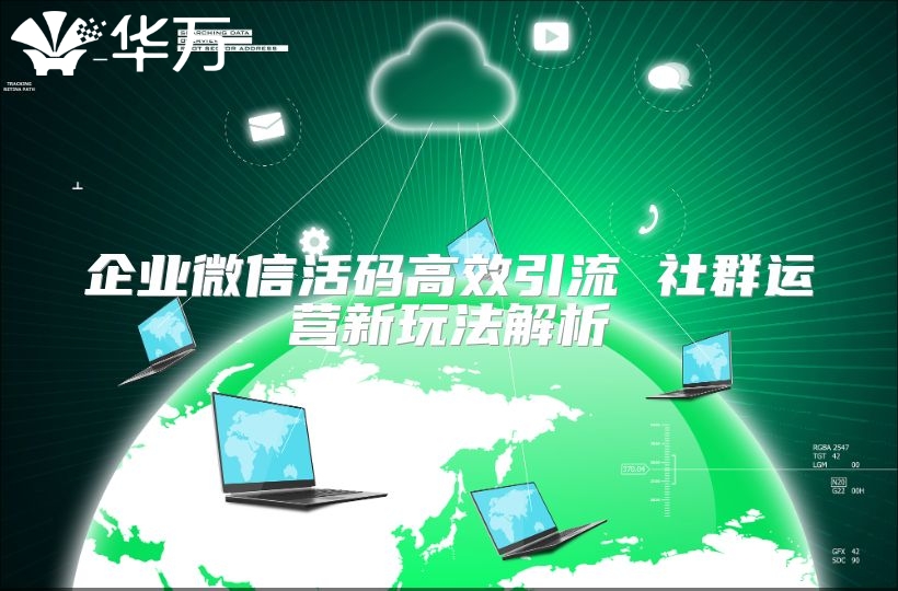 企業(yè)微信活碼高效引流 社群運(yùn)營新玩法解析