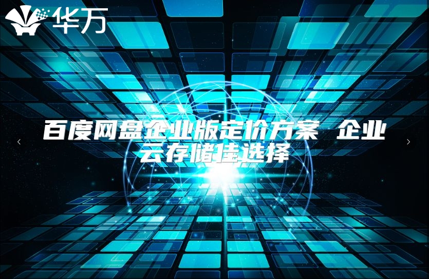 百度網(wǎng)盤企業(yè)版定價(jià)方案 企業(yè)云存儲(chǔ)佳選擇