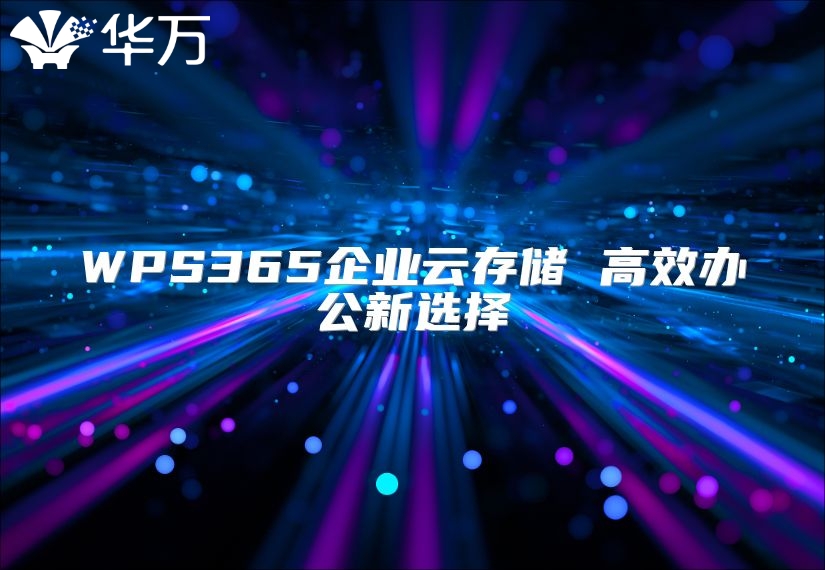 WPS365企業(yè)云存儲 高效辦公新選擇