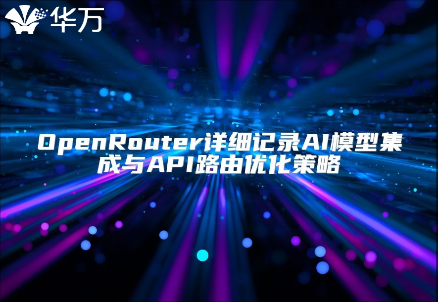 OpenRouter詳細記錄AI模型集成與API路由優化策略