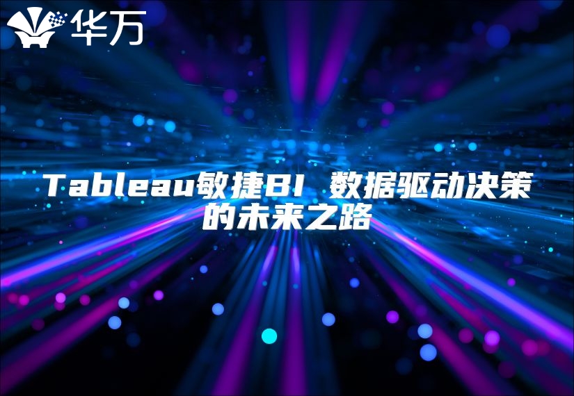 Tableau敏捷BI 數(shù)據(jù)驅(qū)動(dòng)決策的未來之路
