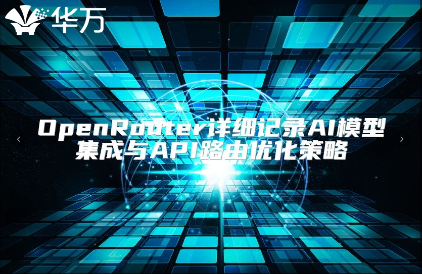 OpenRouter詳細記錄AI模型集成與API路由優化策略