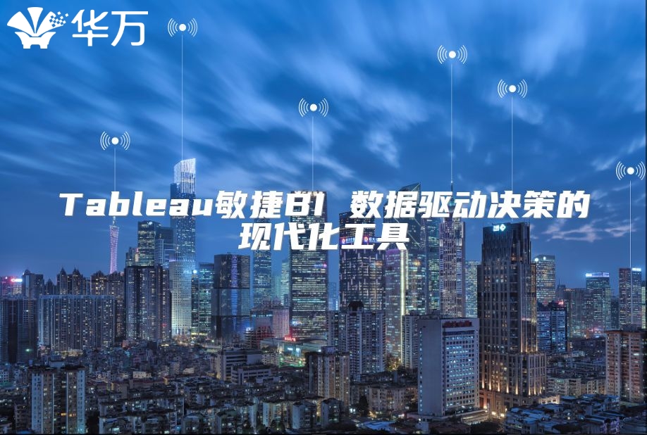 Tableau敏捷BI 數據驅動決策的現代化工具