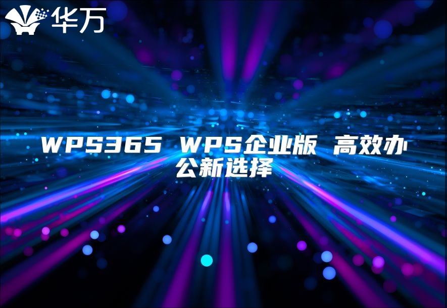 WPS365 WPS企業版 高效辦公新選擇