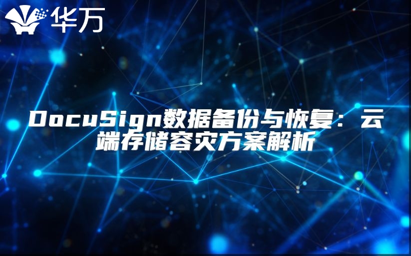 DocuSign數(shù)據(jù)備份與恢復(fù)：云端存儲容災(zāi)方案解析