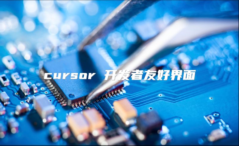 cursor 開發者友好界面