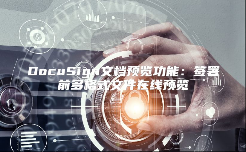 DocuSign文檔預(yù)覽功能：簽署前多格式文件在線預(yù)覽