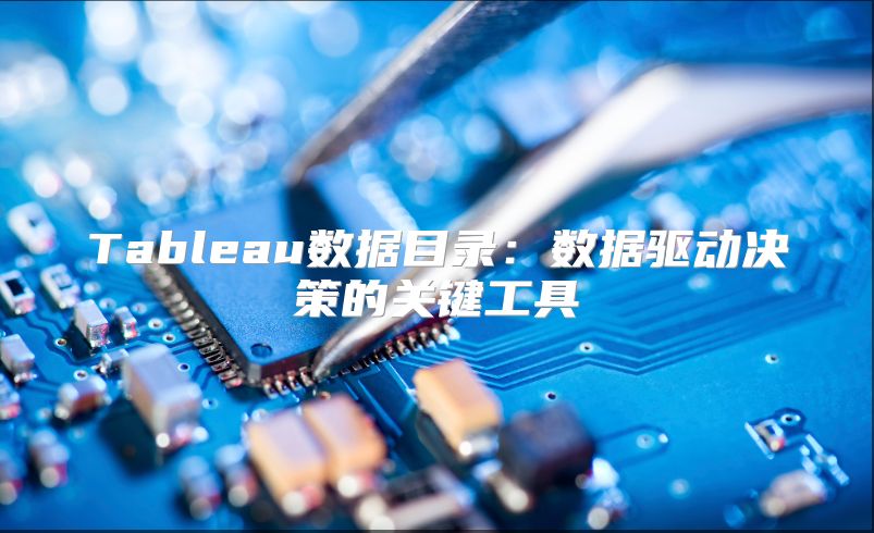 Tableau數據目錄：數據驅動決策的關鍵工具